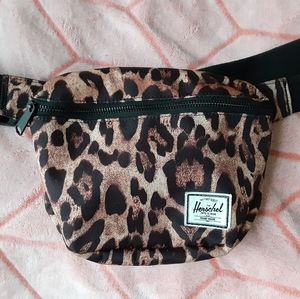 Super Cute Herschel Leopard Fanny Pack